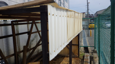 小屋補修工事
