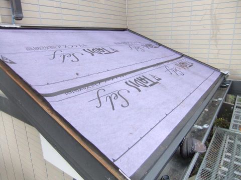 屋根工事(カバー工法)