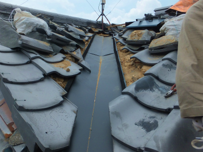 谷入換え工事