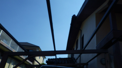 テラス屋根張替え工事