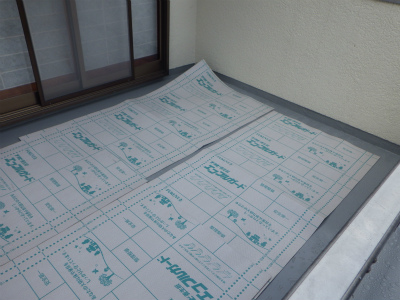 笠木補修/サッシ周り水切り取付け工事