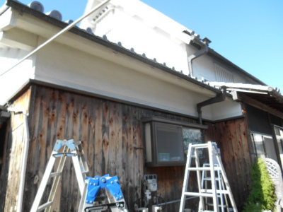 樋架け替え工事