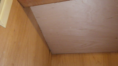 屋根裏補修工事