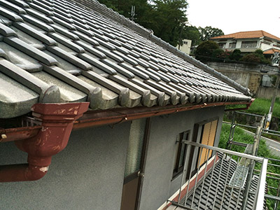 樋架け替え工事
