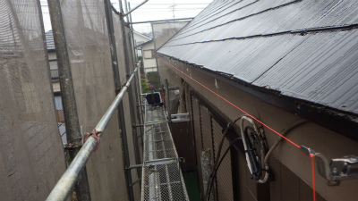 樋架け替え工事