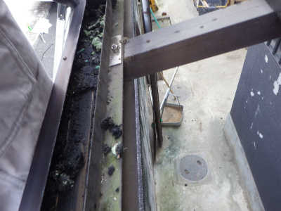 テラス屋根張替え工事