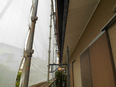 樋架け替え工事