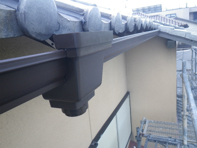 樋架け替え工事