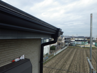 樋架け替え工事