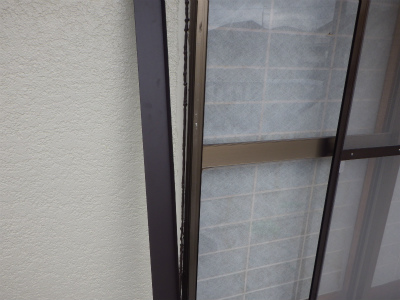 サッシ周り水切り取付け工事