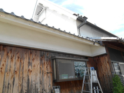 樋架け替え工事