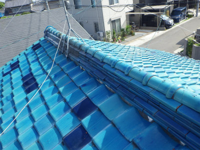 大棟カバー工事