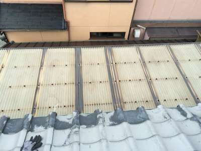 テラス屋根工事