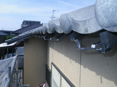 樋架け替え工事