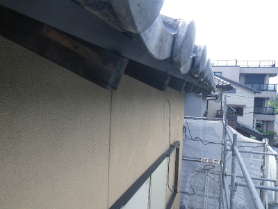 樋架け替え工事