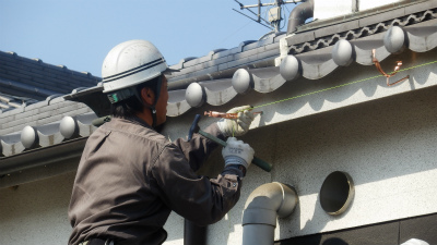 樋架け替え工事