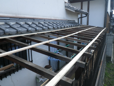 テラス屋根工事