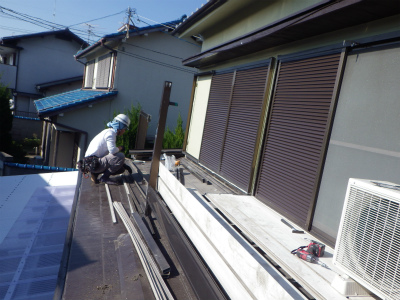雨漏り補修工事