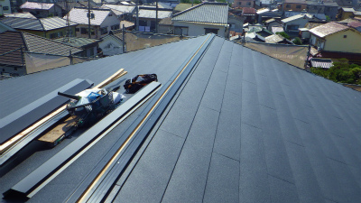 屋根カバー工事