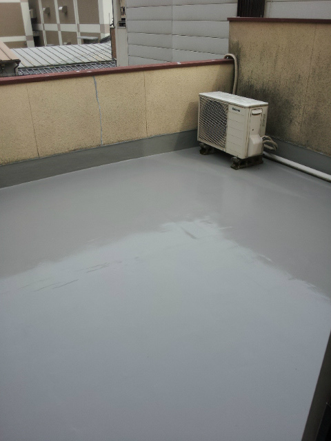 メッシュウレタン防水工事