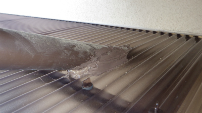 ポリカ屋根張替え工事
