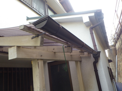 テラス屋根張替え工事