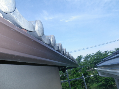 樋架け替え工事