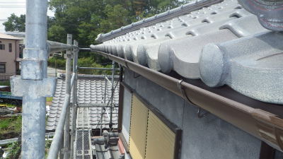 樋架け替え工事