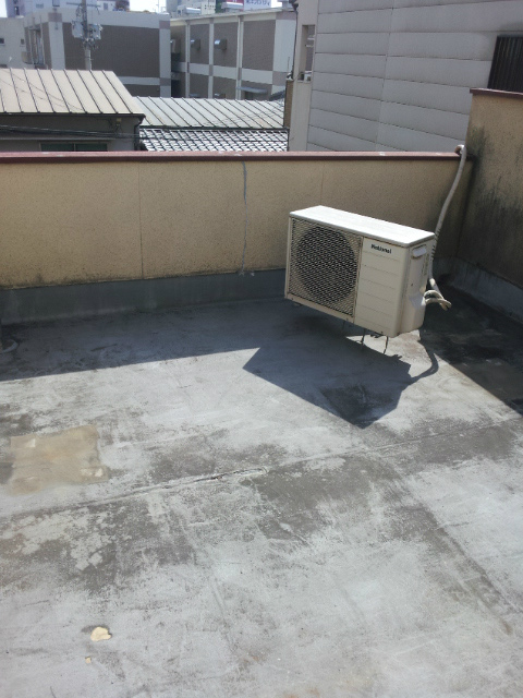 メッシュウレタン防水工事