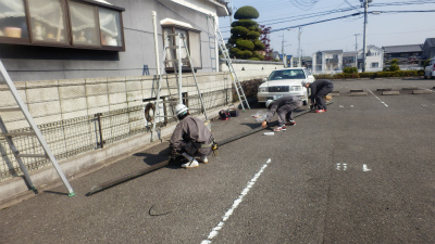 樋架け替え工事