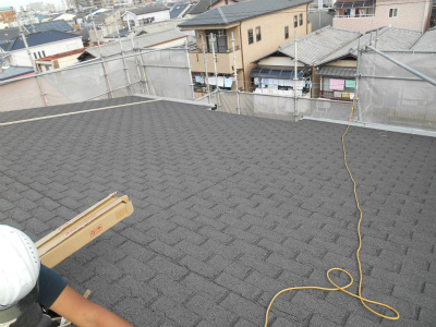 屋根カバー工事