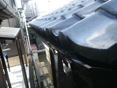 樋架け替え工事