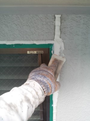 サッシ周り防水工事