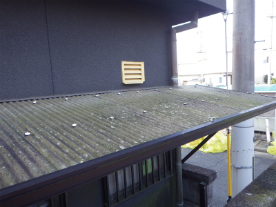 テラス屋根張替え工事