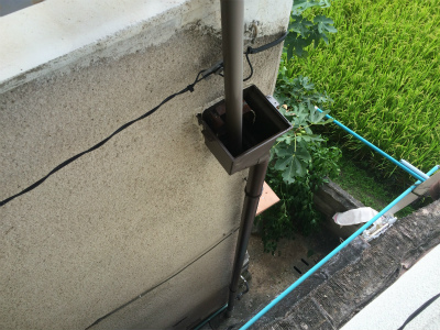 樋架け替え工事
