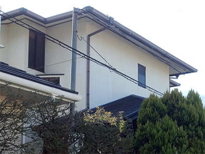 カラーベスト→ＭＦシルキー葺き替え工事