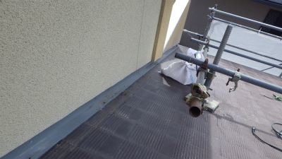 水切り取替え・カラーベスト差し替え工事