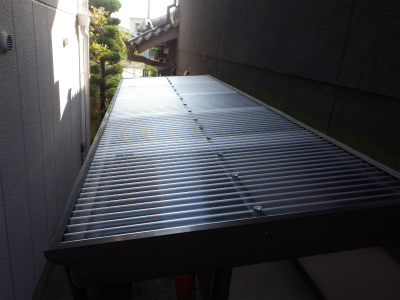 テラス屋根張替え工事