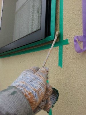 サッシ周り補修工事