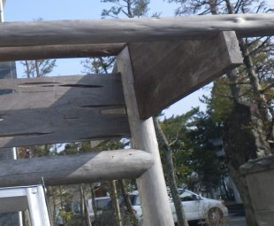 門　屋根工事