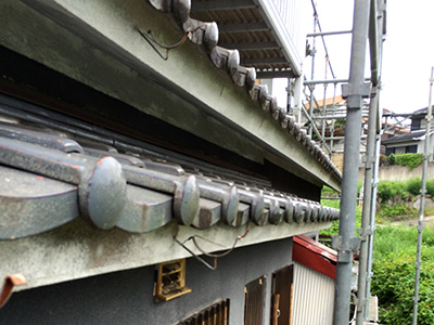 樋架け替え工事