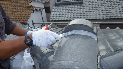 樋架け替え工事