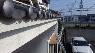 樋架け替え工事