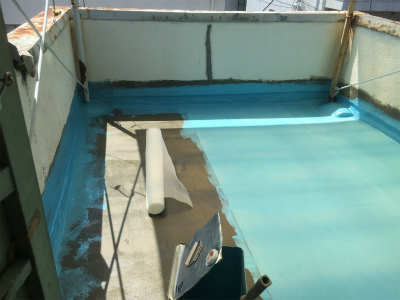 ウレタン防水工事