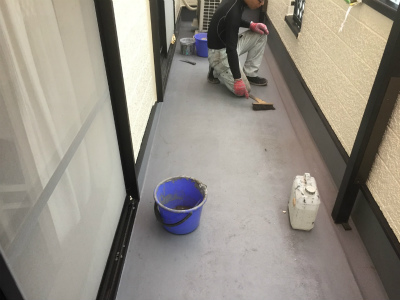 ベランダ防水工事