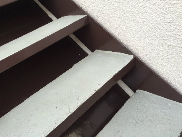 鉄部塗装工事