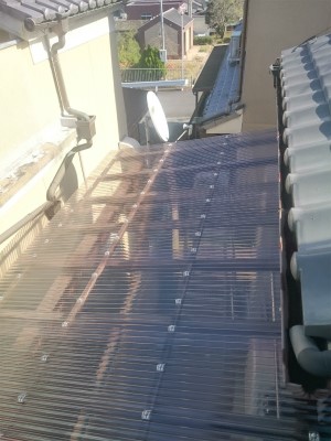 ポリカ屋根張替え工事