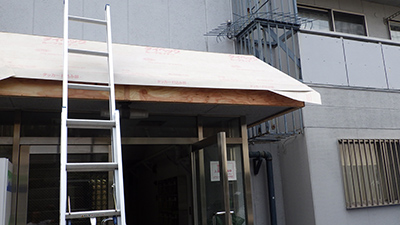 屋根カバー工事