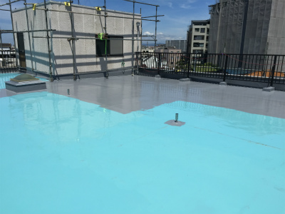 通気緩衝ウレタン防水工事