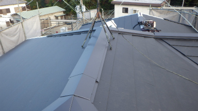 屋根改修工事